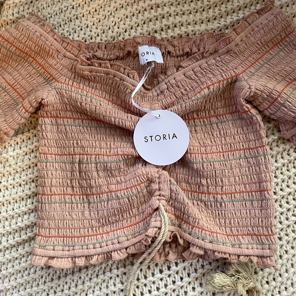 Striped Crop Top
